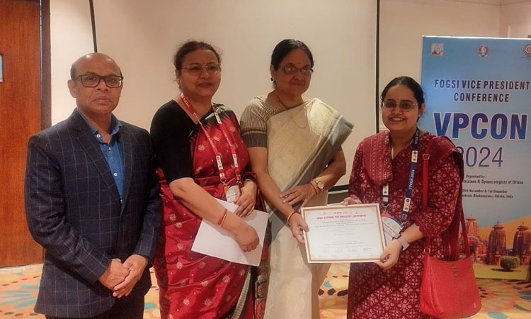 KIMS PG Resident Achieves First Prize in Oral Paper Presentation