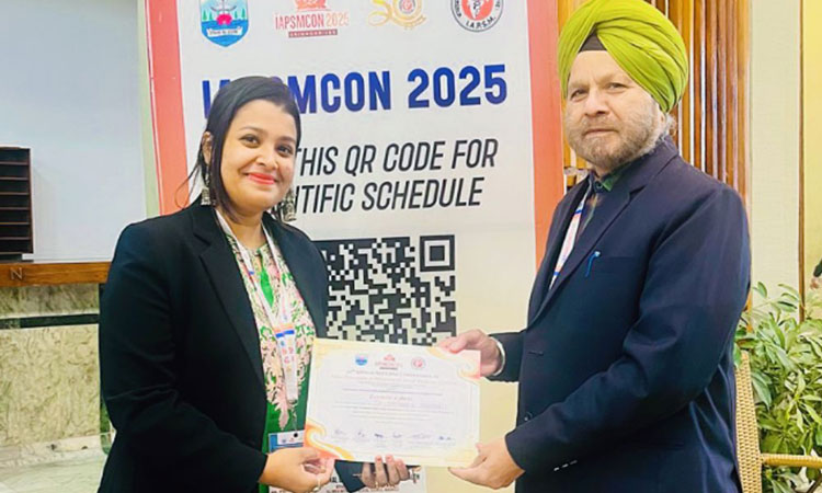 KIMS Clinches Best Oral Presentation Award at Prestigious IAPSMCON 2025