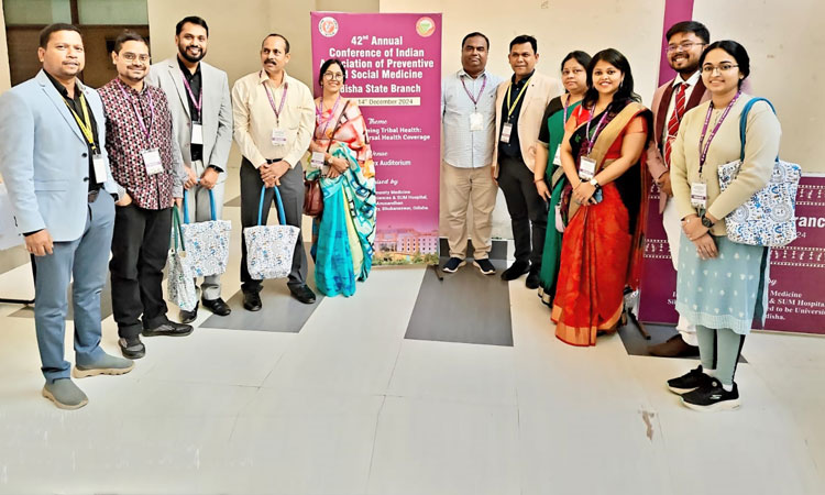 Department of Community Medicine, KIMS makes mark at the 42nd Annual Conference of IAPSM