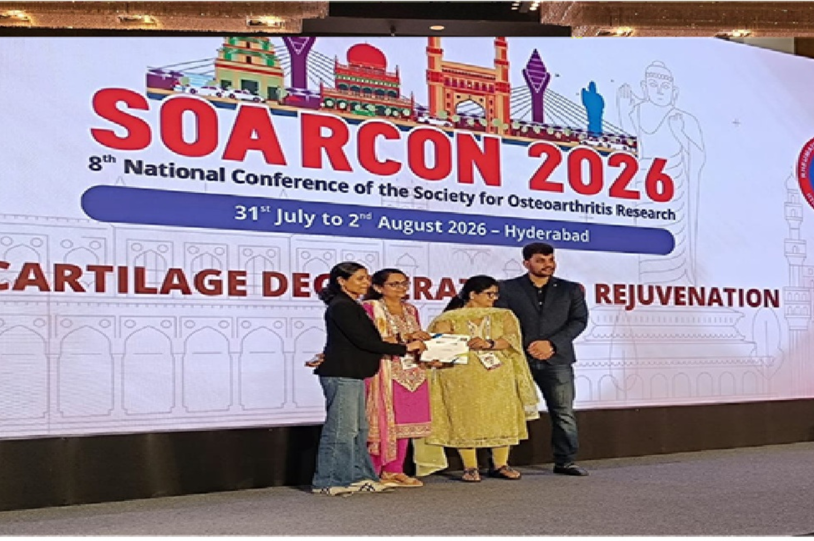 Prize at National Osteoarthritis